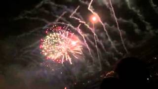 Fireworks at Final Grateful Dead Concert