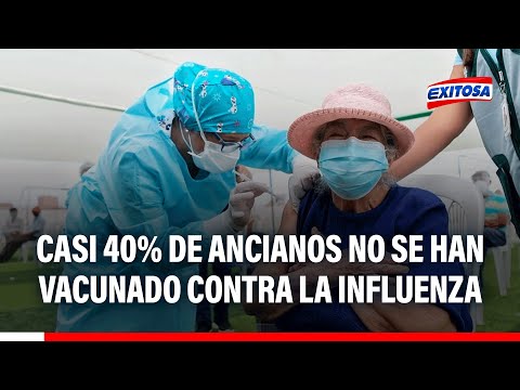 🔴🔵 Alerta en Lambayeque: Casi el 40% de adultos mayores no se han vacunado contra la influenza