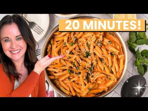 Easy Creamy Tomato Pasta (When You’re Down to Pantry Staples)