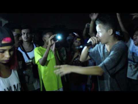 Mc Macaco e Mc Lya vs Mc Lheon e Mc Baiano 3 Round - Batalha da Brutang