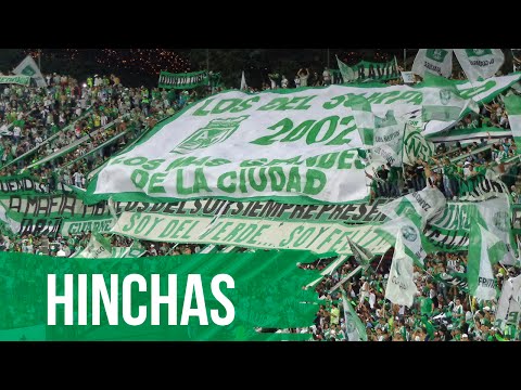 "CANTAN CON EL CORAZÓN" Barra: Los del Sur &bull; Club: Atlético Nacional