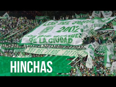 "CANTAN CON EL CORAZÓN" Barra: Los del Sur • Club: Atlético Nacional