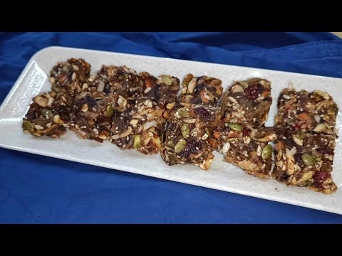 Dates and Dry fruits Barfi recipe| Sugar free recipe | Food Talk