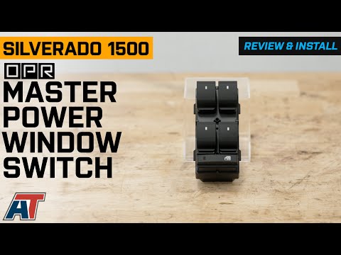 2007-2013 Silverado 1500 OPR Master Power Window Switch Review & Install