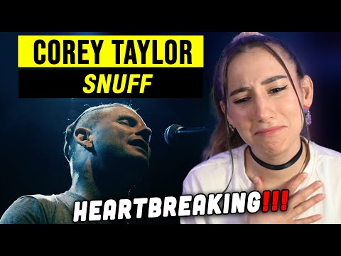 Corey Taylor - Snuff (Acoustic) | Singer Reacts & Musician Analysis