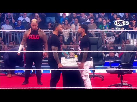 Resumen Firma de Contrato entre Roman Reigns y Jey Uso SummerSlam - WWE Raw 24/07/2023 (En Español)