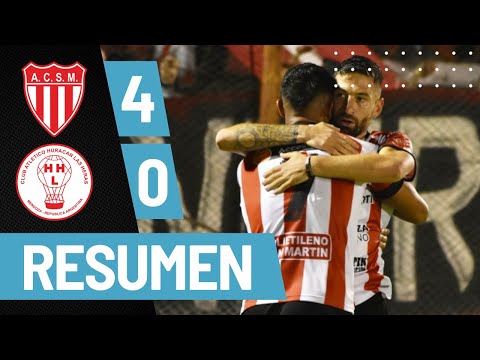 Federal A: San Martín 4-0 Huracán Las Heras