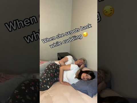 When Your Girlfriend Scoots Back While Cuddling… 😏 TAG BAE #shorts #girlfriend #goals #couplegoals
