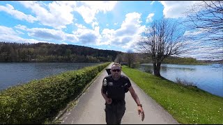 Extrem-Wandern / Speed-Hiking: 26 Kilometer in 4 Stunden und 40 Minuten um die Große Dhünntalsperre