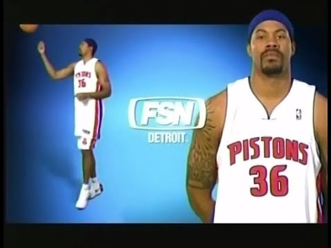 2005 Detroit Pistons Fox Sports Detroit Commercial (ft. Sheed Bumper)