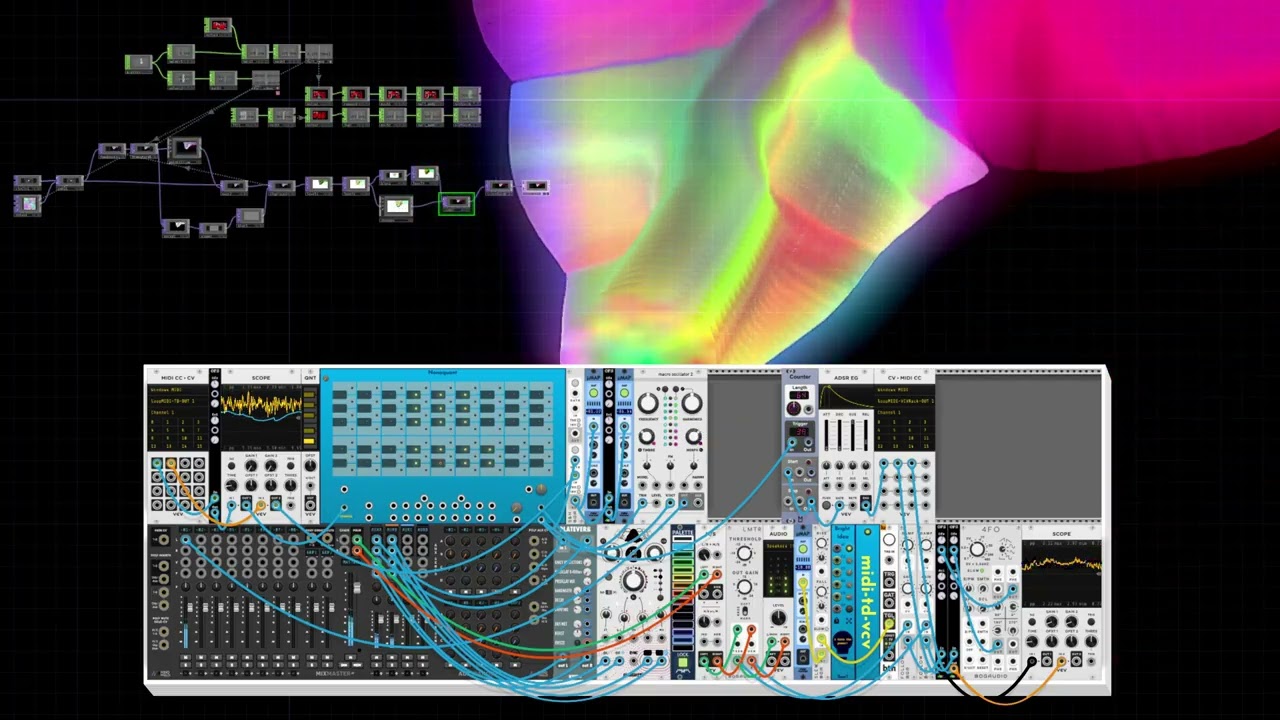 TD ↔️ midi ↔️ VCV Rack