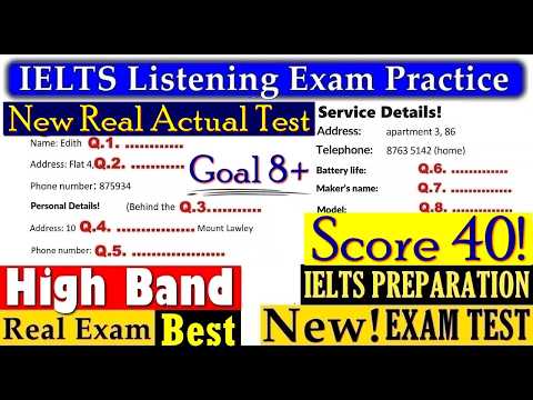 IELTS LISTENING PRACTICE TEST 2025 WITH ANSWERS | 25.07.2025