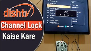 DishTV Channel Lock Kaise Kare | How to use Parental Lock in DishTV 2020 | Unlock DishTV Channel