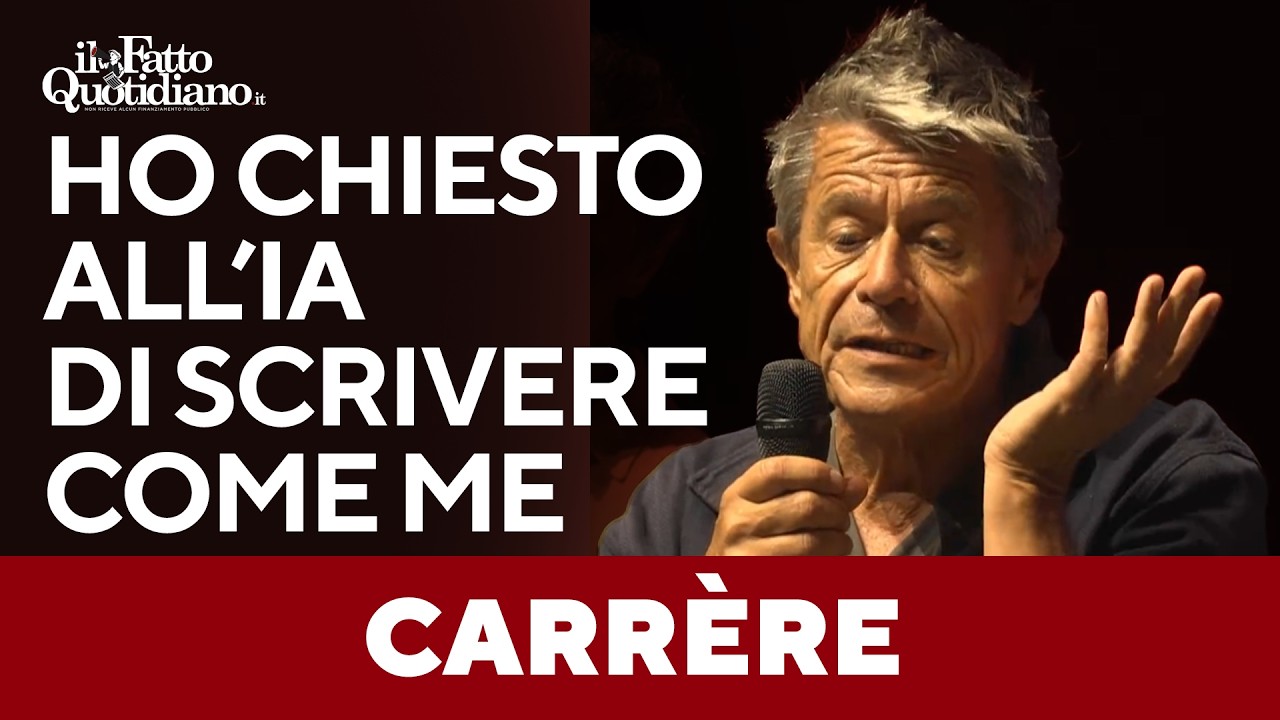 Carrère chiede a ChatGPT di scrivere come lui: “Fra due anni non sappiamo cosa sarà”