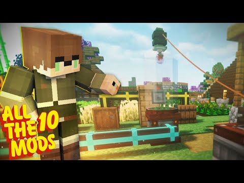 Making a Garden Cloche In All The Mods 10!