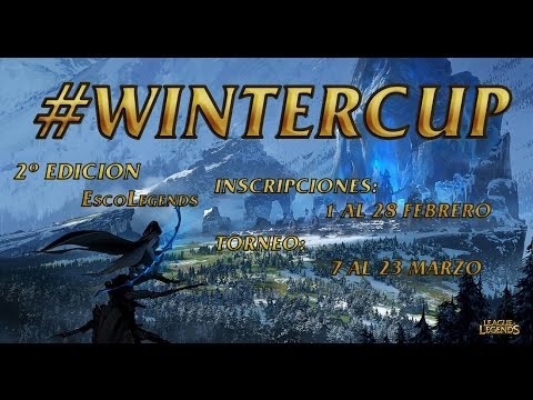 @EscoLegends 2º EDICION  #WINTERCUP DUDAS GENERALES