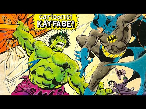 Batman vs Hulk: Marvel vs DC: Dream Match: Joker and José Luis García-López