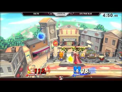 Smash 4 Versus Weekly 10/15/15 - Losers R8 - Xaltis (RosaLuma) vs True Blue (Sonic)