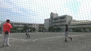 26 08 01 練習試合 市場ハリケーンズ