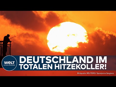 WETTER: Hitzekoller! Deutschland heizt auf - Jetzt ist der sonnige Hochsommer da!