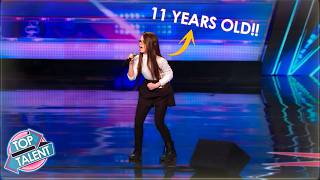 Download lagu TINY on Stage… MASSIVE Voice! Nobody Believed Her Real AGE! 😳 mp3