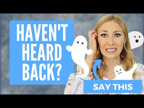 4 Reasons You're Waiting to Hear Back After a Job Interview & THE EMAIL TO FINALLY HEAR BACK!