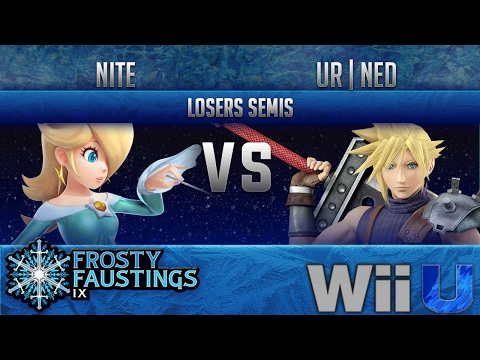 FFIX Smash 4 LOSERS SEMIS - NiTe (Rosalina) vs UR | Ned (Cloud)