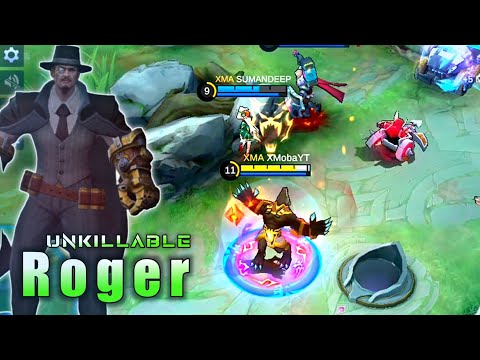 Roger 100% Best Item Build And Gameplay (2021)/ Unkillable Roger : Mobile Legends