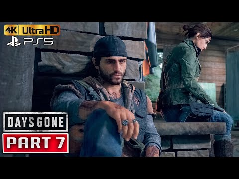 DAYS GONE PS5 Walkthrough Gameplay Part 7 [4K 60FPS] - Ripper Camp