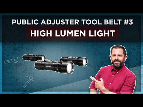 The Most Powerful Flashlight for Public Adjusters  - Public Adjuster Tool Belt #3