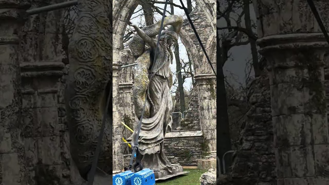 More footage of the Elden Ring movie set #eldenring #eldenringmovie #fromsoftware #soulsborne - YouTube