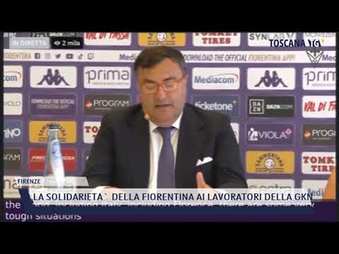 2021-07-15 FIRENZE - LA SOLIDARIETA' DELLA FIORENTINA AI LAVORATORI DELLA GKN