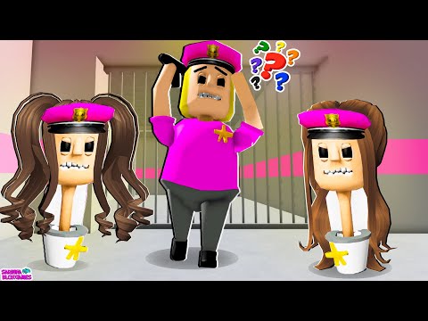 VIRAMOS A POLICIAL SKIBIDI TOILET DO ROBLOX! POLICE GIRL PRISON RUN!