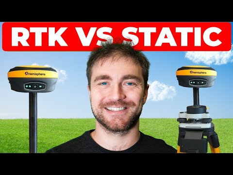 RTK vs Static Measurements for Surveying: Surveyors Should Know Difference!