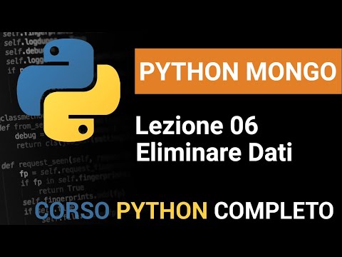 How to Delete Documents from MongoDB - PYMONGO Tutorial 06