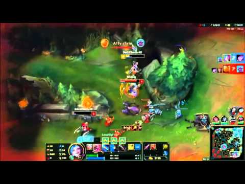 Jinx League of Legends (2 Kills + Escape+Dyrus Flash)