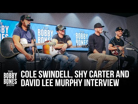 Shy Carter, Cole Swindell, And David Lee Murphy Talk About Their Collab "Beer With My Friends"