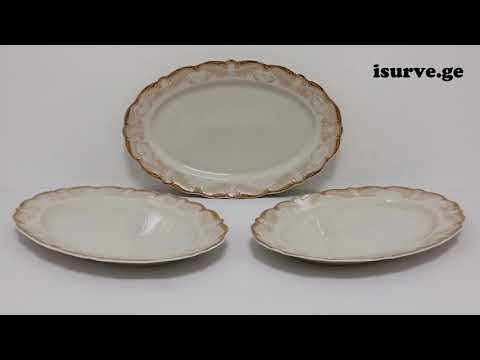 💥 isurve.ge 👉 უმაღლესი ხარისხის გერმანული ფაიფურის ჭურჭლის ნაკრები Isabel Royal Cashmere 97PCS