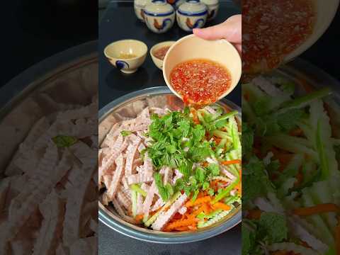 Cách làm gỏi chả lụa ngon