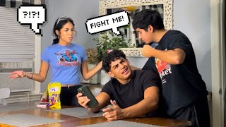 FIGHTING IN FRONT OF OUR BEST FRIEND PRANK!