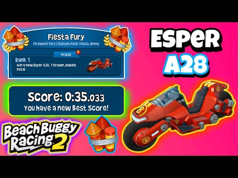 Fiesta Fury 🪅| Esper A28 🏍️Prize✨| Rez 🔥| Beach Buggy Racing 2 🏖🏁| BB Racing 2
