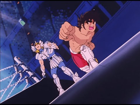 Saint Seiya - Seiya resuscitates Shiryu