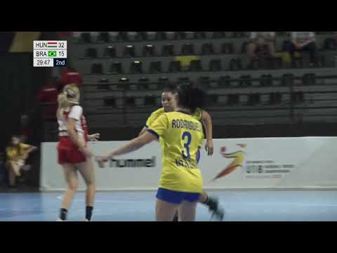 MUNDIAL SUB-18 DE HANDEBOL FEMININO 2022 - Brasil 16 x 32 Hungria - Melhores Momentos
