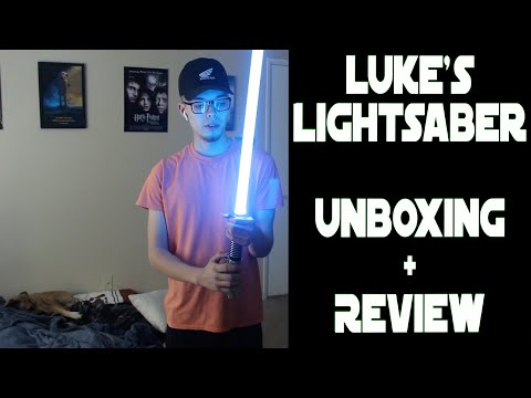 ArtSaber Luke Skywalker Lightsaber Unboxing/Review