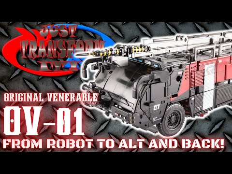 JUST TRANSFORM IT! (NOW WITH TALKING): Original Venerable OV-01 (Sentinel Prime)