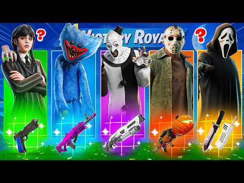 The *RANDOM* HALLOWEEN BOSS Challenge in Fortnite!