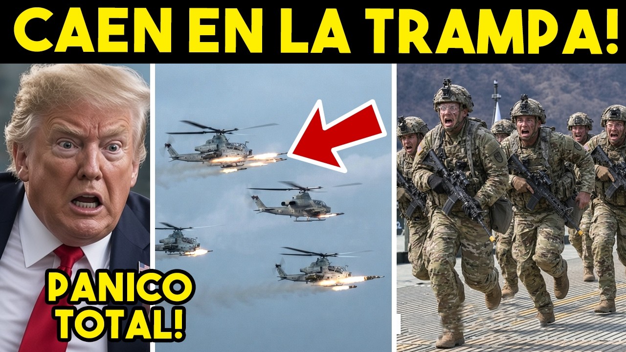 Se desata el infierno! TRUMP HUMILLADO, CAEN TROPAS. Ordenan invasión, EEUU desesperado
