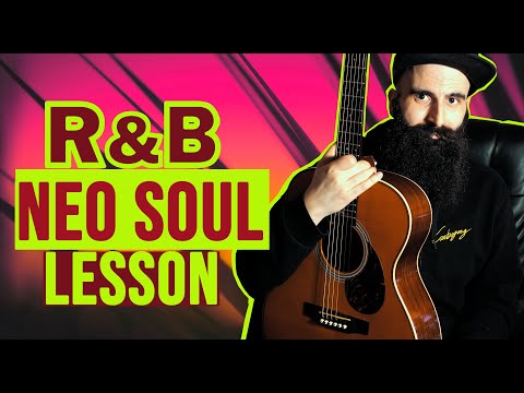 EASY RnB Guitar Lesson | R&B Neo Soul Acoustic Guitar (Ep. 10)