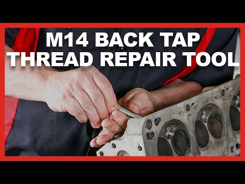 ARES 10111- 🔨 M14 Back Tap Thread Repair Tool 🔨 Perfect for O2 sensor & small engines