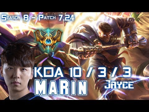 MaRin JAYCE vs NASUS Top - Patch 7.24 KR Ranked